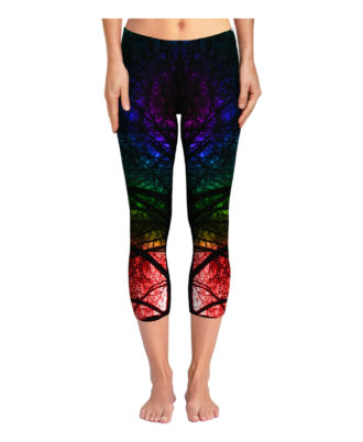 Zaid Sports custom multicolor printed sports leggings for women, stretchable athletic leggings for gym, yoga and fitness